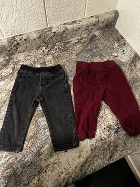 Boys 12 month pants - set of 2